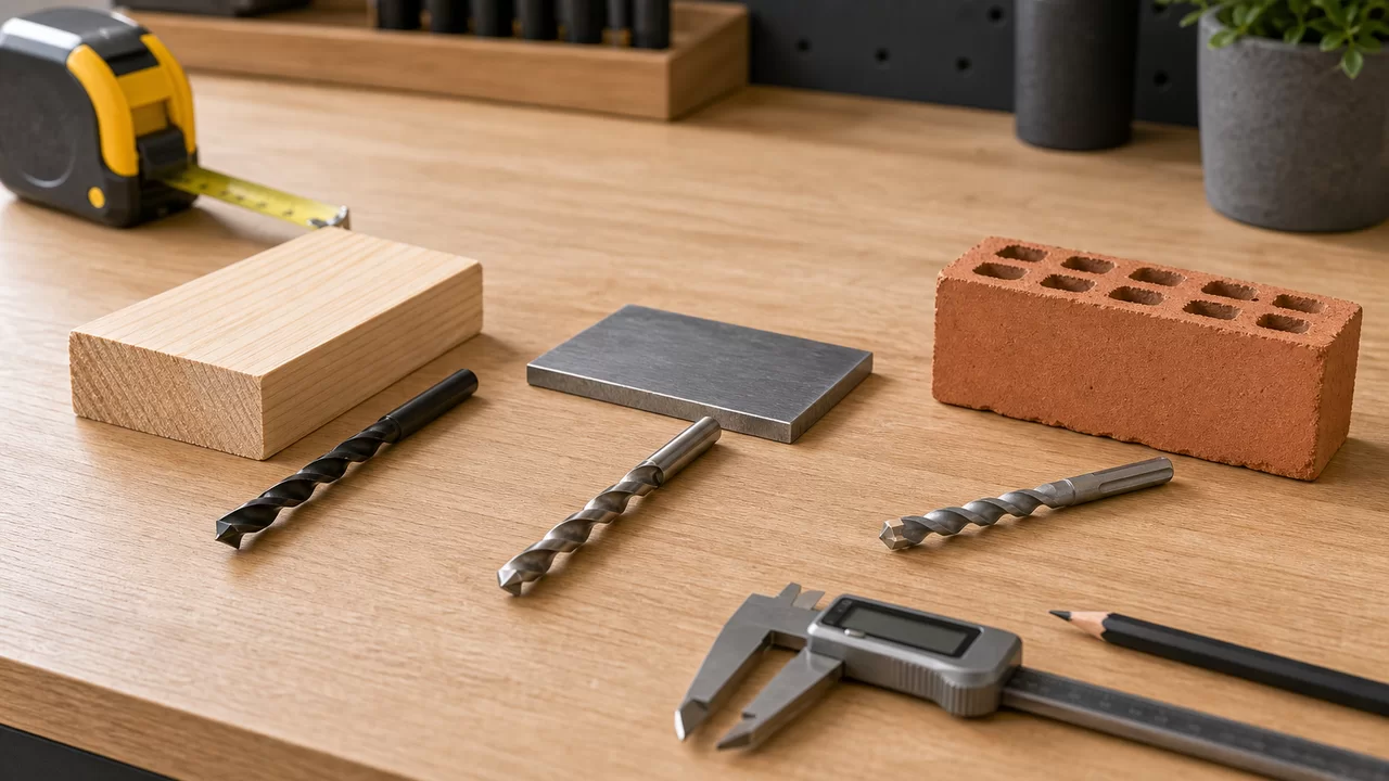 Holz-, Metall- und Steinbohrer